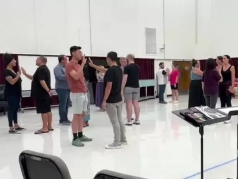 Kevin Siegfried’s arrangement of the 1838 Shaker Song “Lay me Low” [Rehearsal Clip]